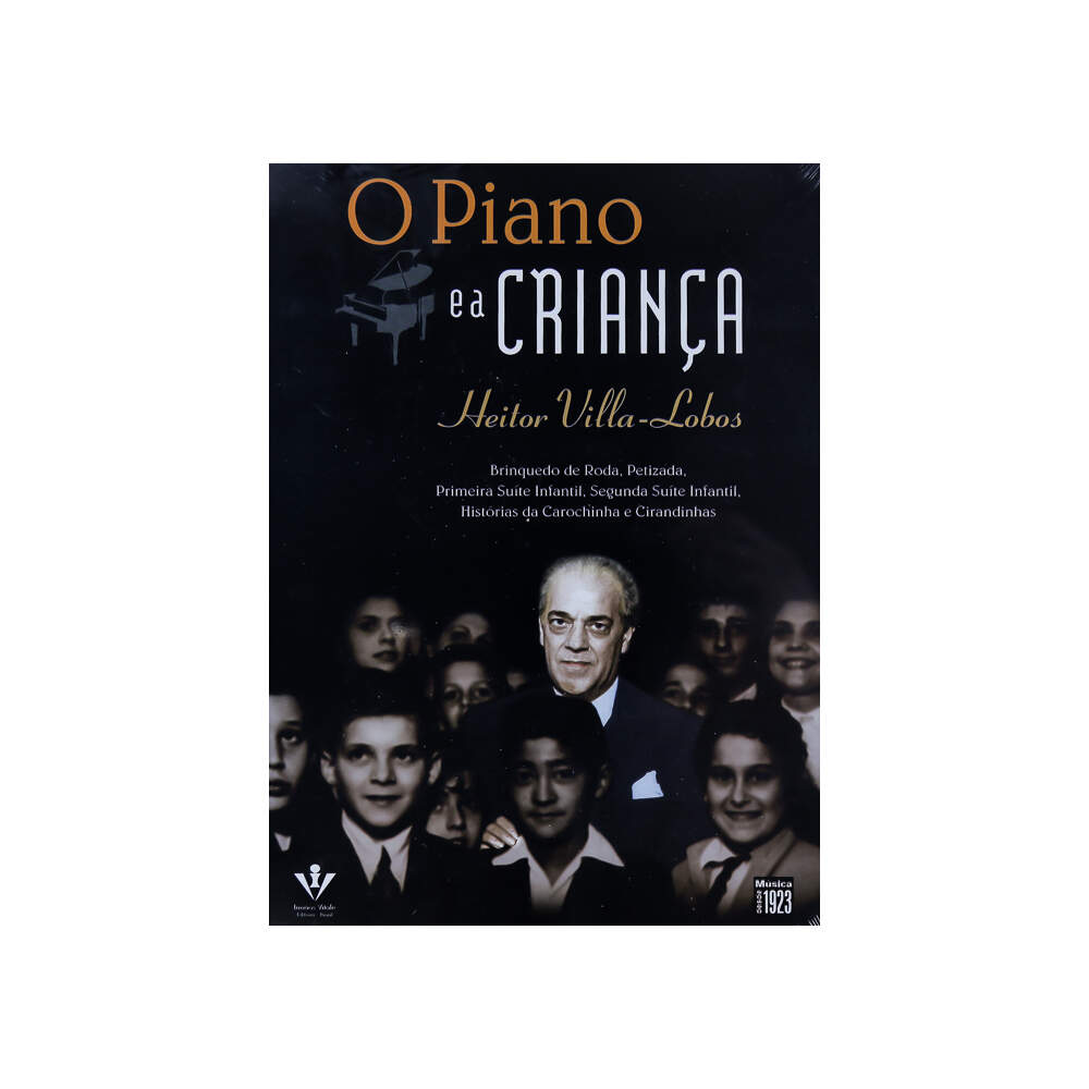 Livro O Piano E A Criança - Irmãos Vitale 333-A - Heitor Villa-Lobos