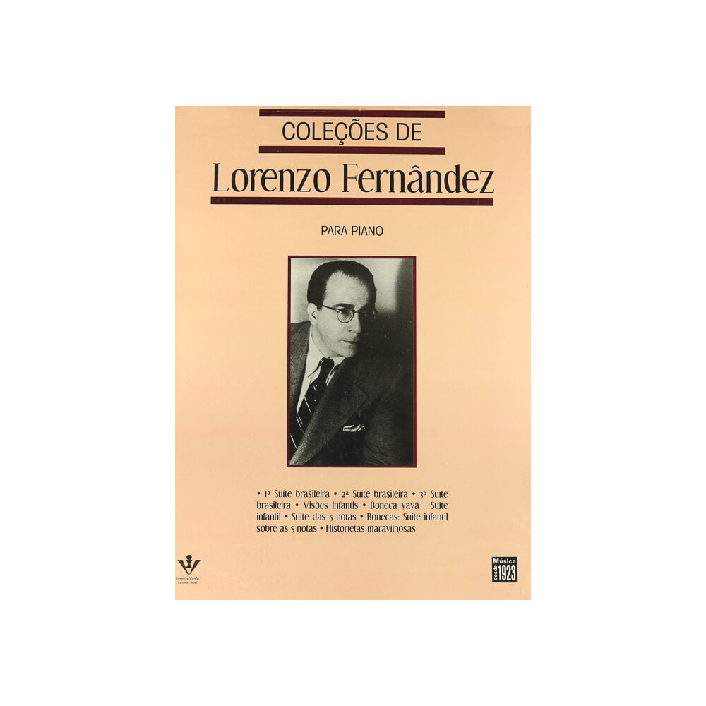 Coleções Lorenzo Fernândez Irmãos Vitale 334-A Livro Unissex em Português