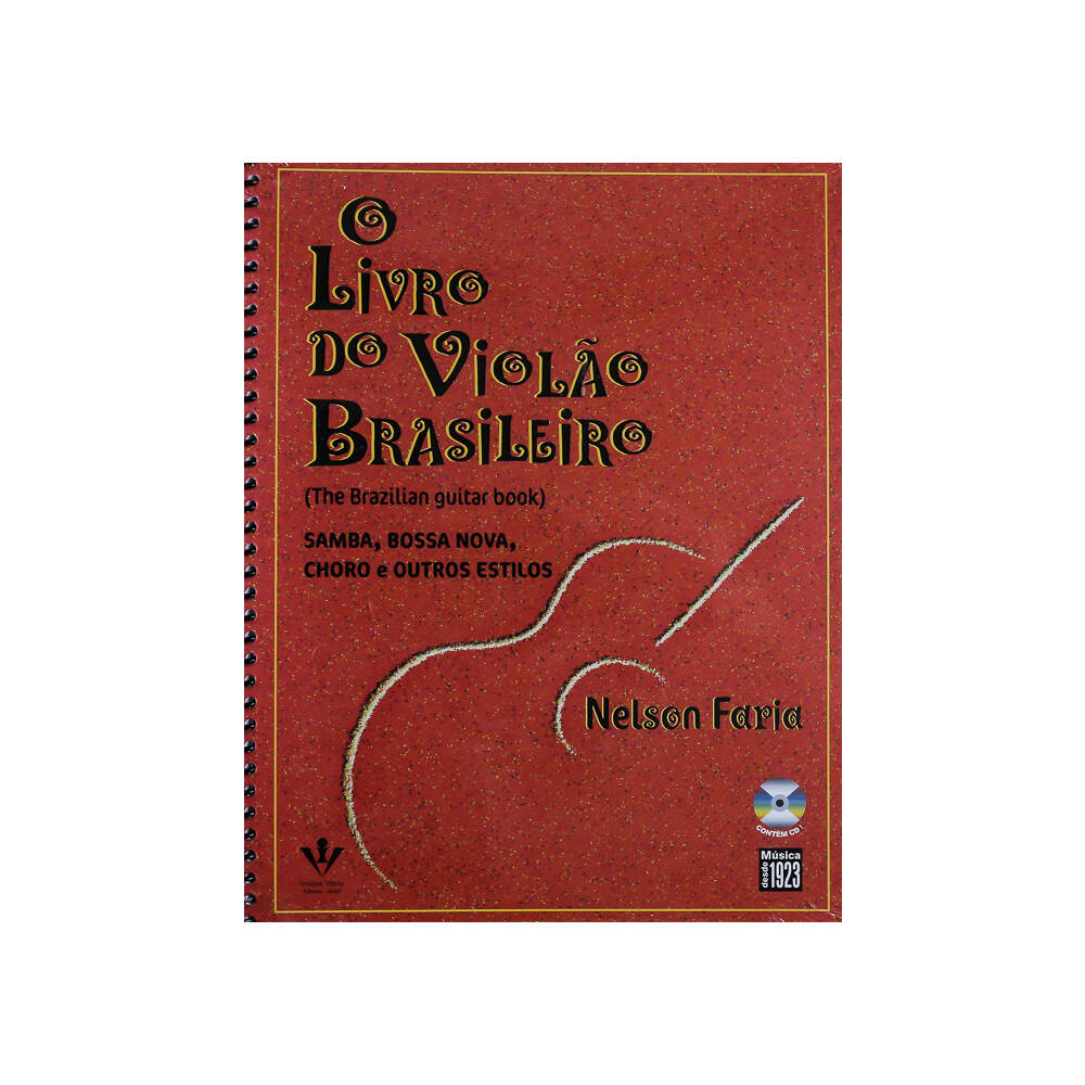 Livro Violão Brasileiro - Irmãos Vitale 418-M - Autor Nelson Faria
