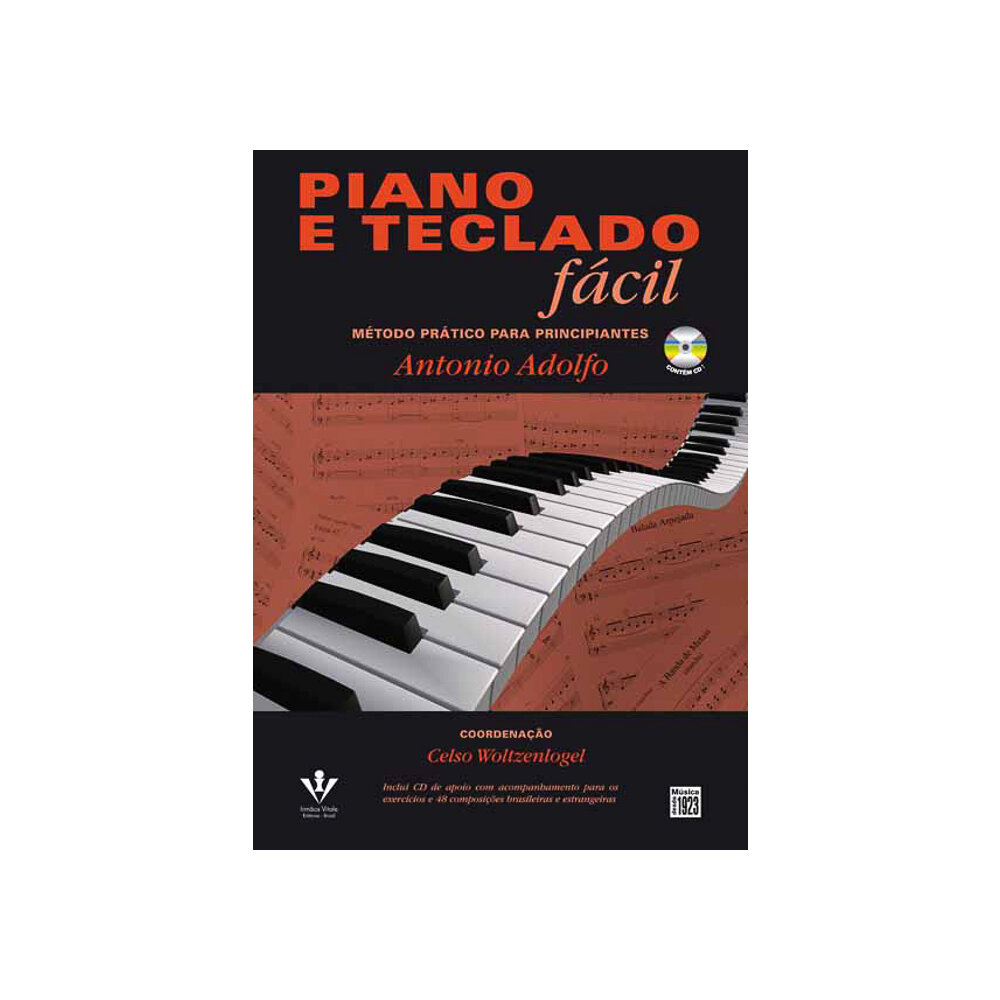 Livro Piano E Teclado Fácil - Irmãos Vitale 432-M em Português