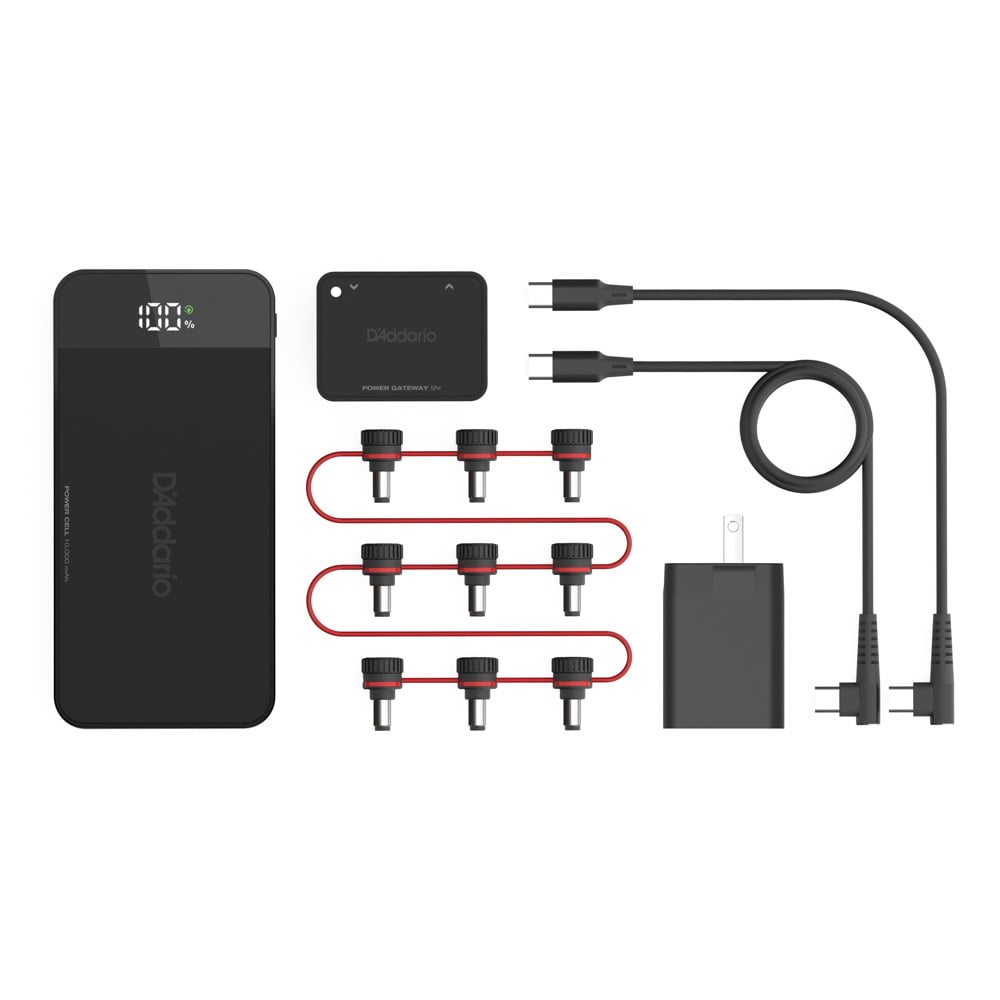 Kit Pedalboard Bateria Recarga D Addario XPND XPNDPBK-01