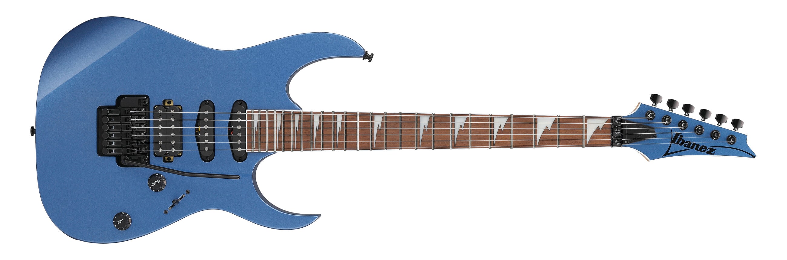 Guitarra Elétrica Ibanez RG460DX-BLH com Captadores Duplos e Cor Preta