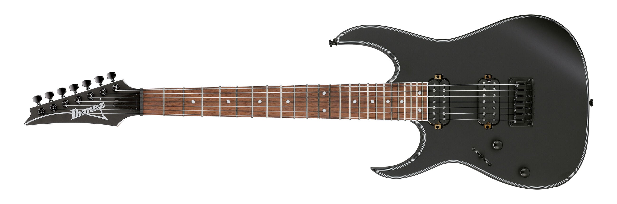 Guitarra Elétrica Ibanez RG7421EXL-BKF 7 Cordas Preto