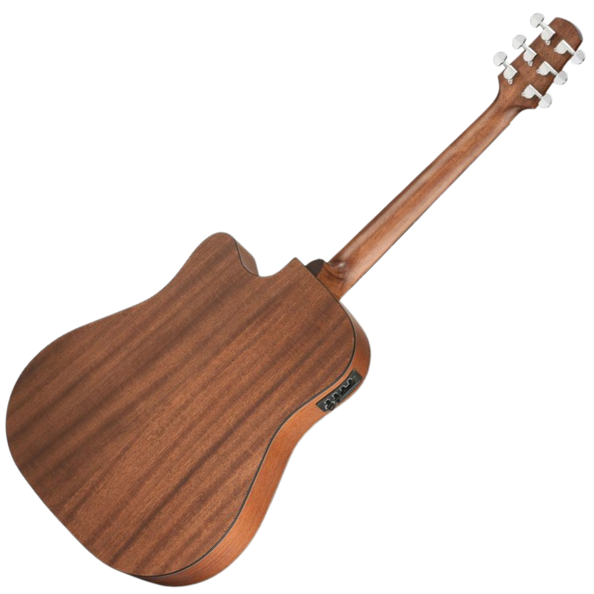 Violão Eletroacústico Aço Walden Natura D550CEG Natural Satin Dreadnought Cutaway com MG-20