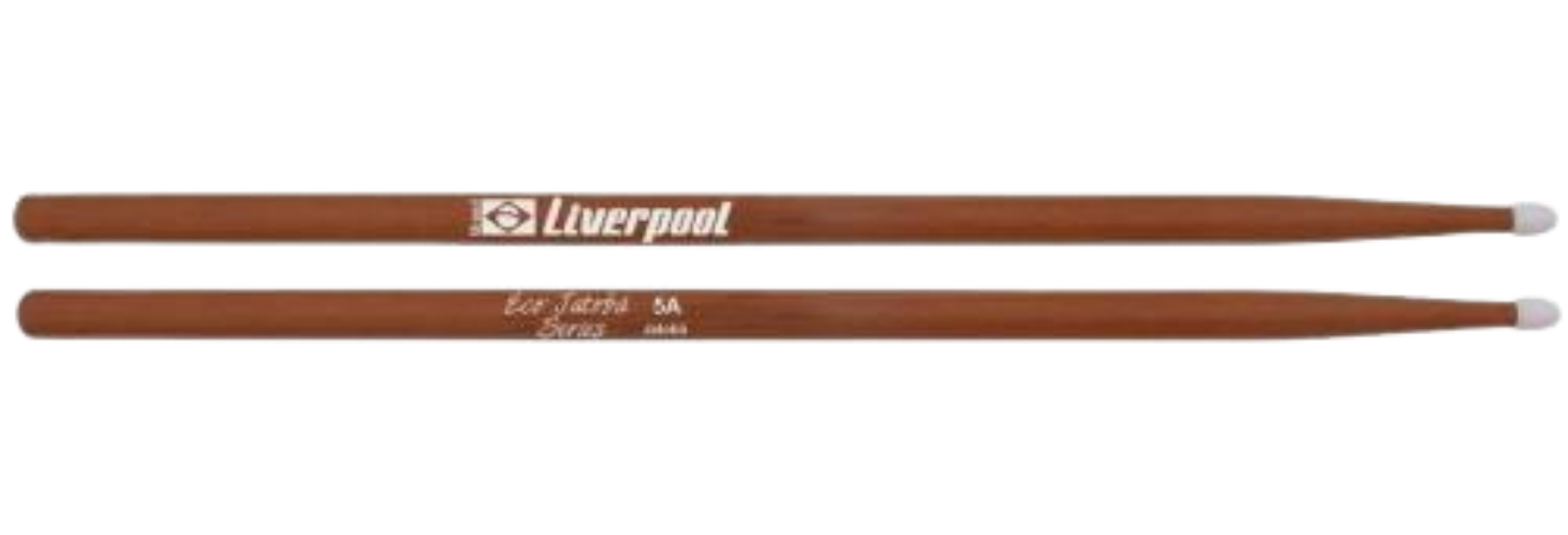 Baqueta Liverpool Eco Jatobá 5A EJ-5AN com Ponta de Nylon Madeira Brasileira Exótica