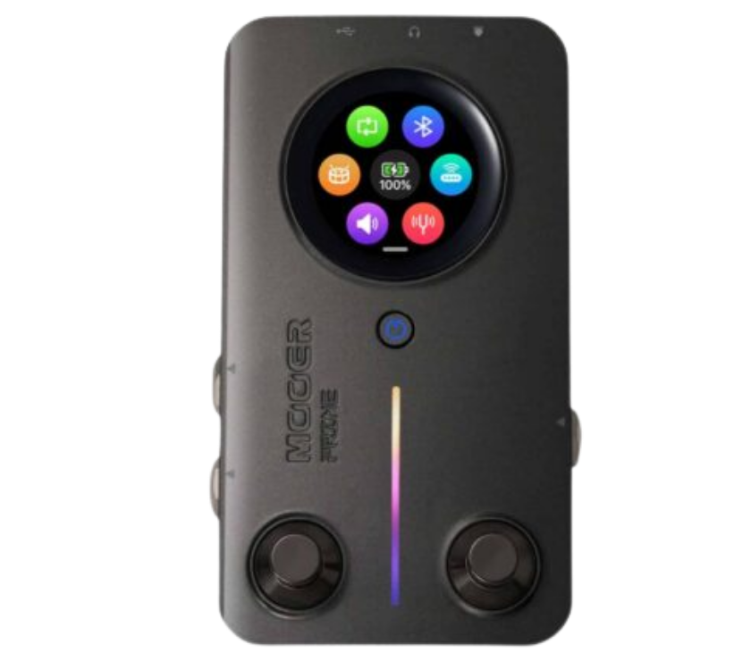 Pedaleira Inteligente Mooer Prime M2 para Guitarra com 194 Efeitos Touchscreen Looper Bluetooth MIDI e USB-OTG