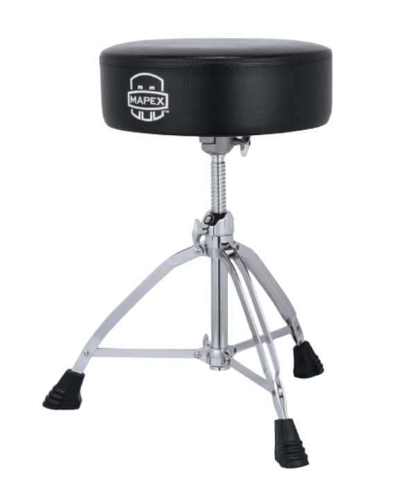 Banco de Bateria Mapex Série 800 T850 14x4” Acolchoado com Ajuste de Altura 20” a 26” e Tripé Duplo