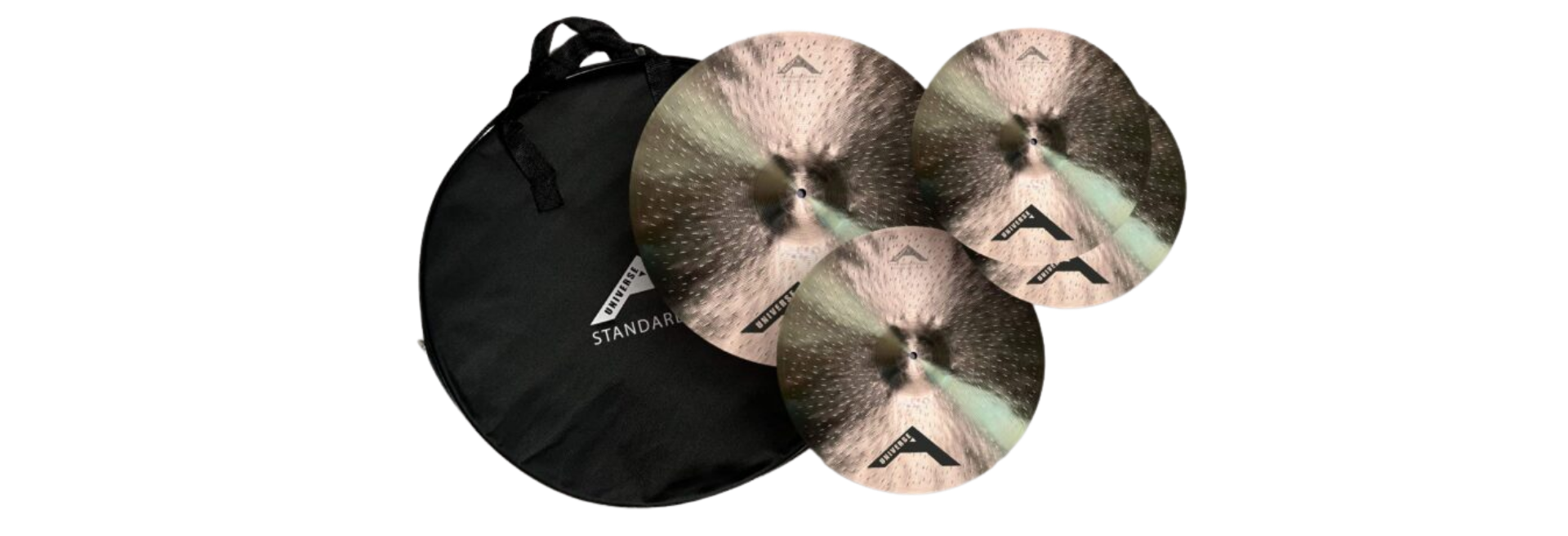 Kit de Pratos Avatar Universe Standard Liga B20 14" Hi-Hat 16" Crash 20" Ride