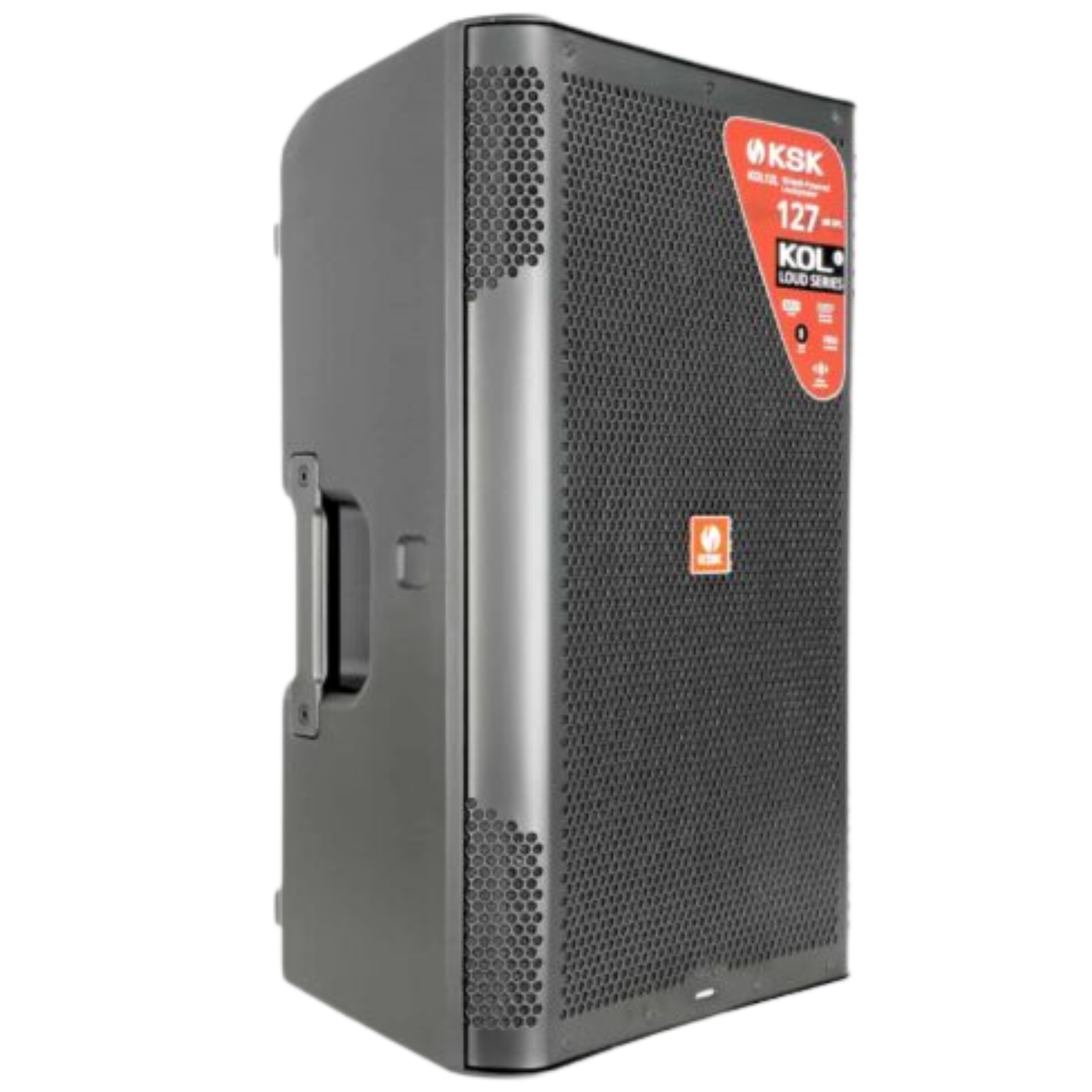 Caixa de Som Ativa KSK KOL12L 12" Série Loud 700W RMS com DSP e Bluetooth