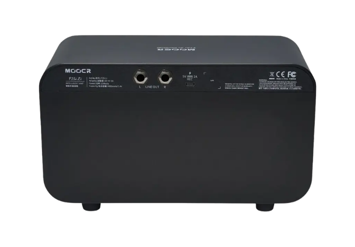Amplificador Mooer F15iLi 15W com Bluetooth Bateria Recarregável e Modelagem de Amp