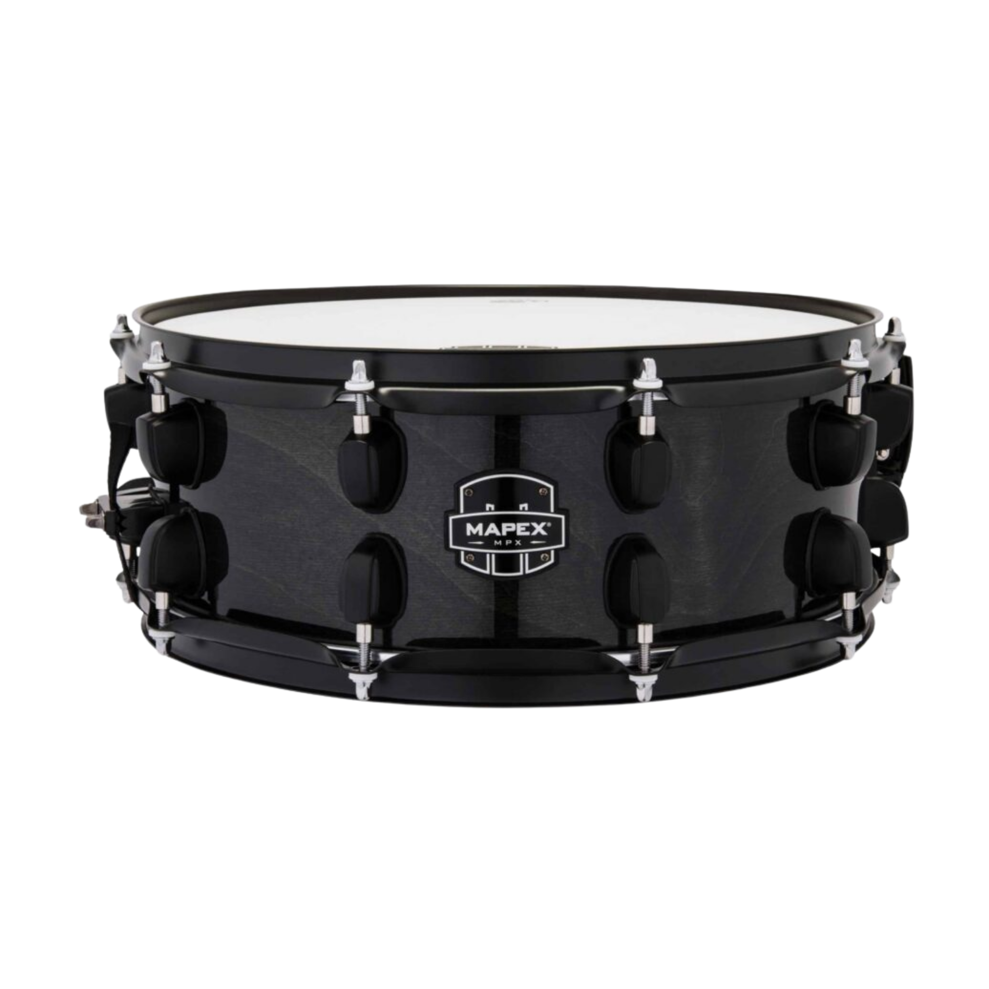 Caixa Mapex MPX 14" x 5.5" Maple/Poplar Transparent Midnight Black com Bordas SONIClear