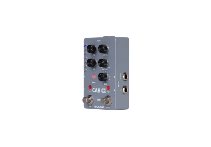 Pedal Simulador de Gabinete Mooer Cab X2 Stereo com Carregamento de IR e 14 Presets