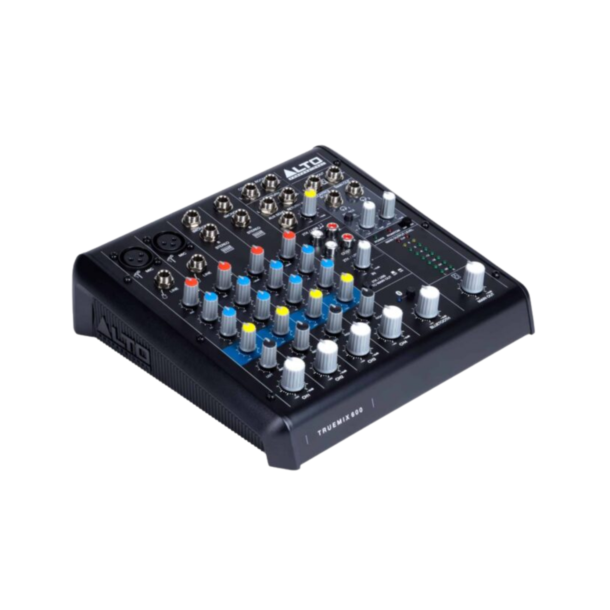Mesa de Som Compacta Alto TrueMix 600 6 Canais com USB Bluetooth e Phantom Power