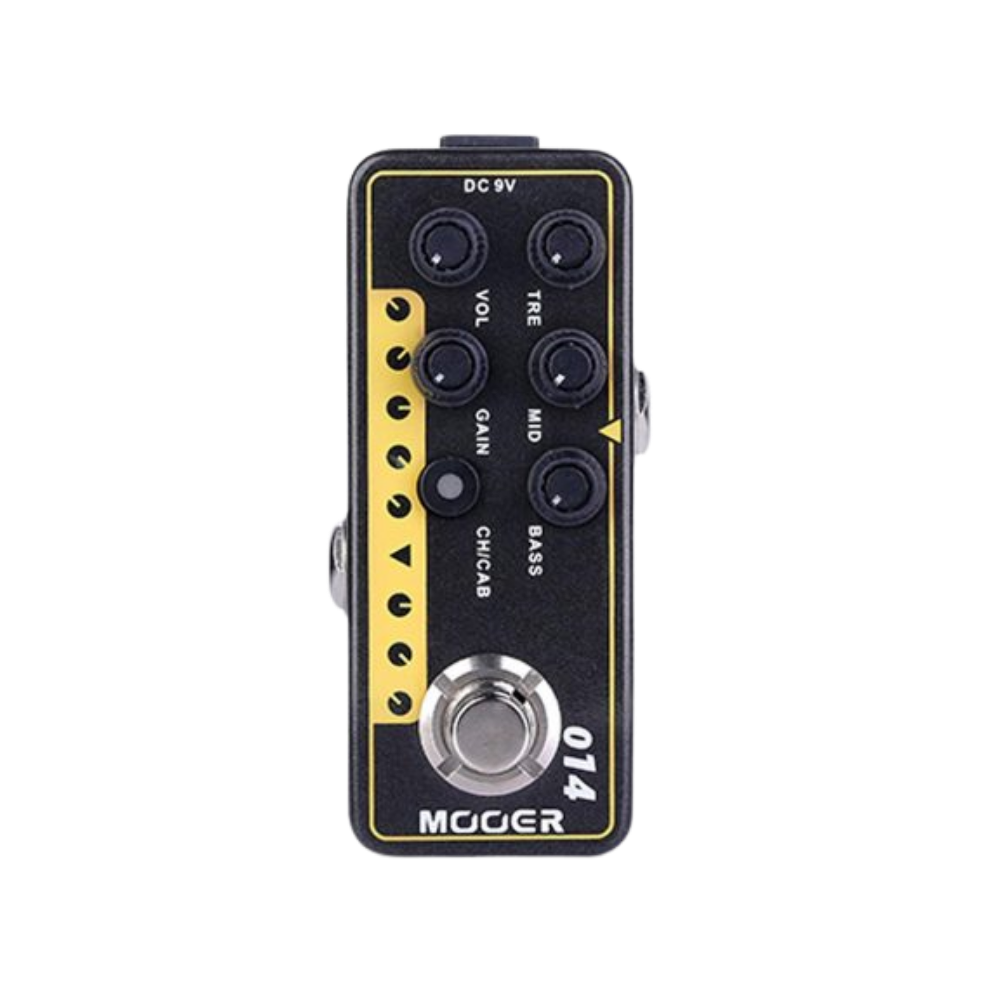 Pré-Amplificador Mooer Micro Preamp 014 Taxidea Taxus Dual Channel com Simulador de Gabinete