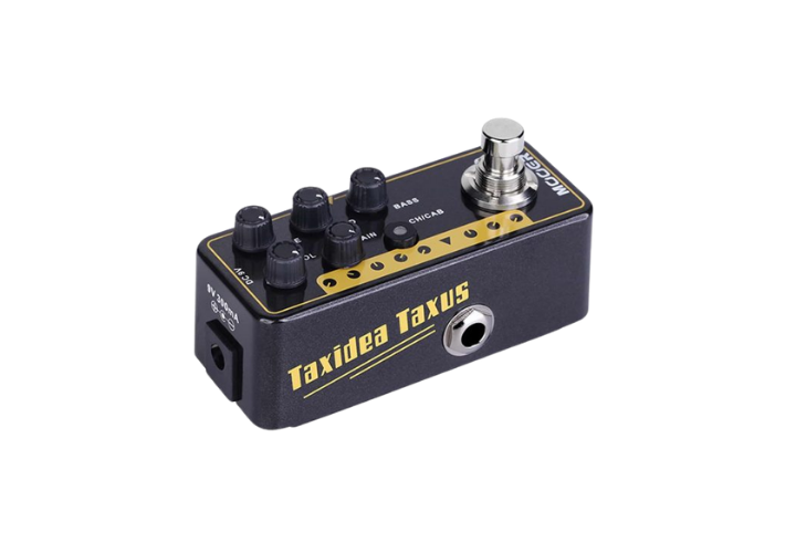 Pré-Amplificador Mooer Micro Preamp 014 Taxidea Taxus Dual Channel com Simulador de Gabinete