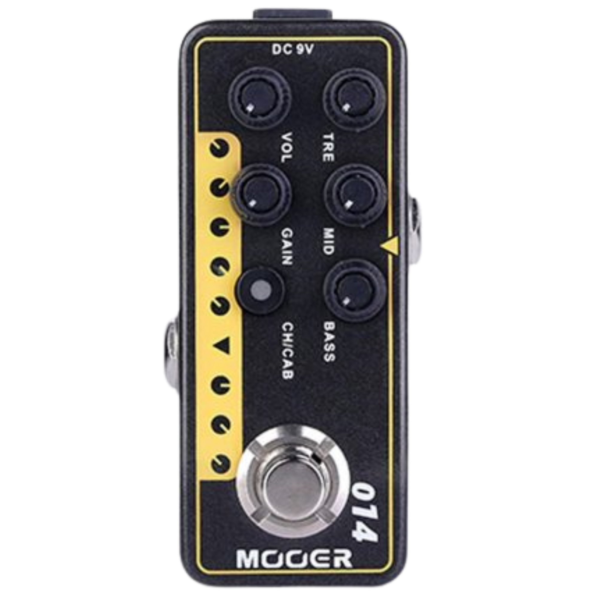Pré-Amplificador Mooer Micro Preamp 014 Taxidea Taxus Dual Channel com Simulador de Gabinete