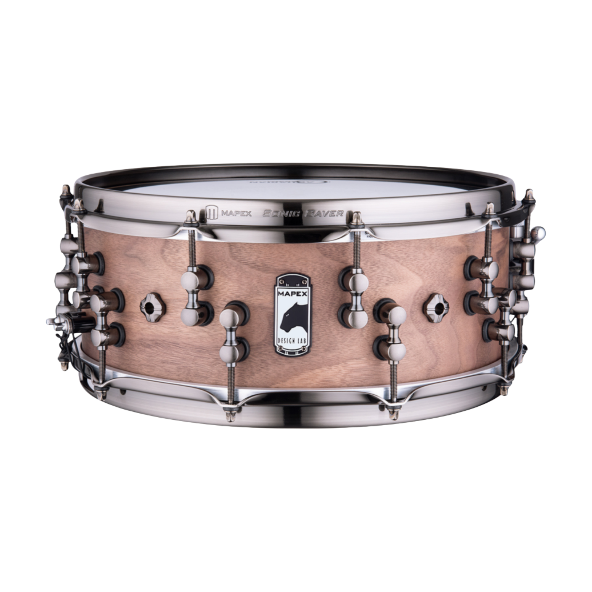 Caixa Mapex Black Panther Design Lab Machine 14" x 5.5" Maple/Walnut Satin Natural
