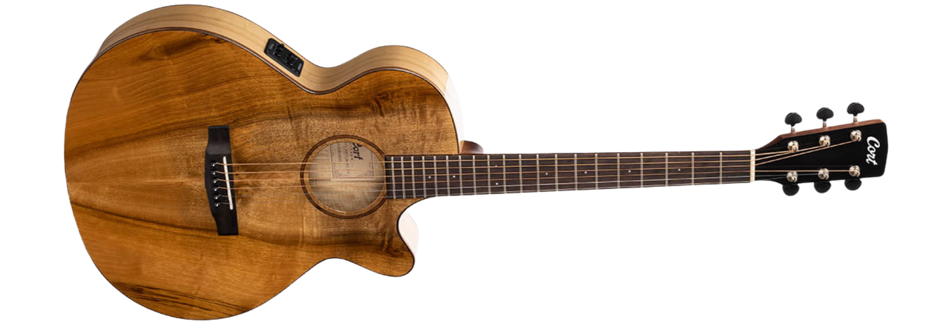 Violão Eletroacústico Cort SFX Myrtlewood Tampo Sólido Myrtlewood Torrefied Fishman Presys II Natural Gloss