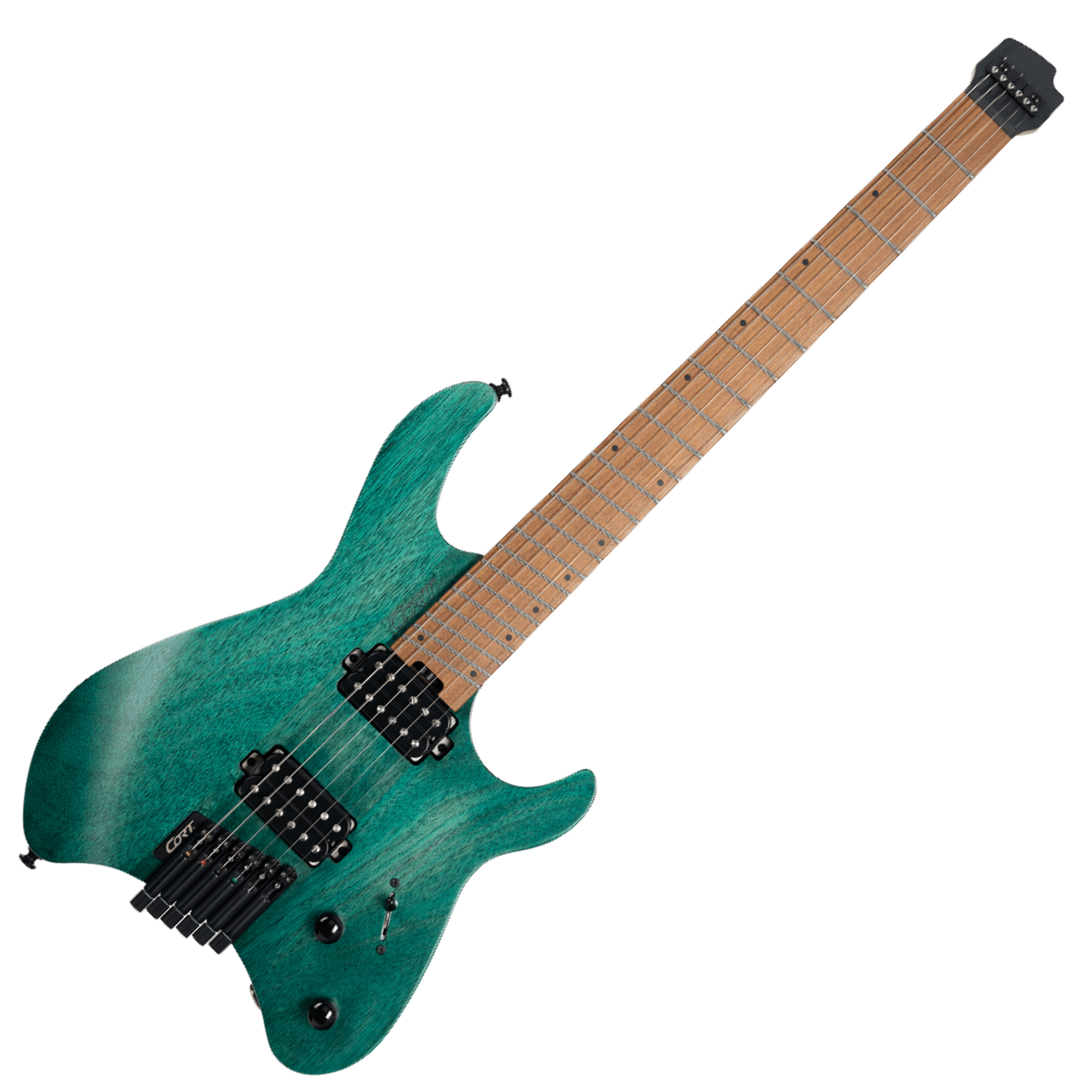 Guitarra Cort Space G6MS Headless Multi-Scale 25"-25.5" com Captadores Voiced Tone VTH77