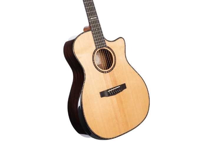 Violão Eletroacústico Cort Grand Regal GA-PF Bevel Tampo Sólido Sitka Spruce Pau Ferro L.R. Baggs Natural Gloss