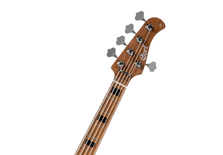Contrabaixo Cort GB-Modern 5 Cordas Open Pore Vintage Natural com Captadores Nordstrand e Pré Markbass