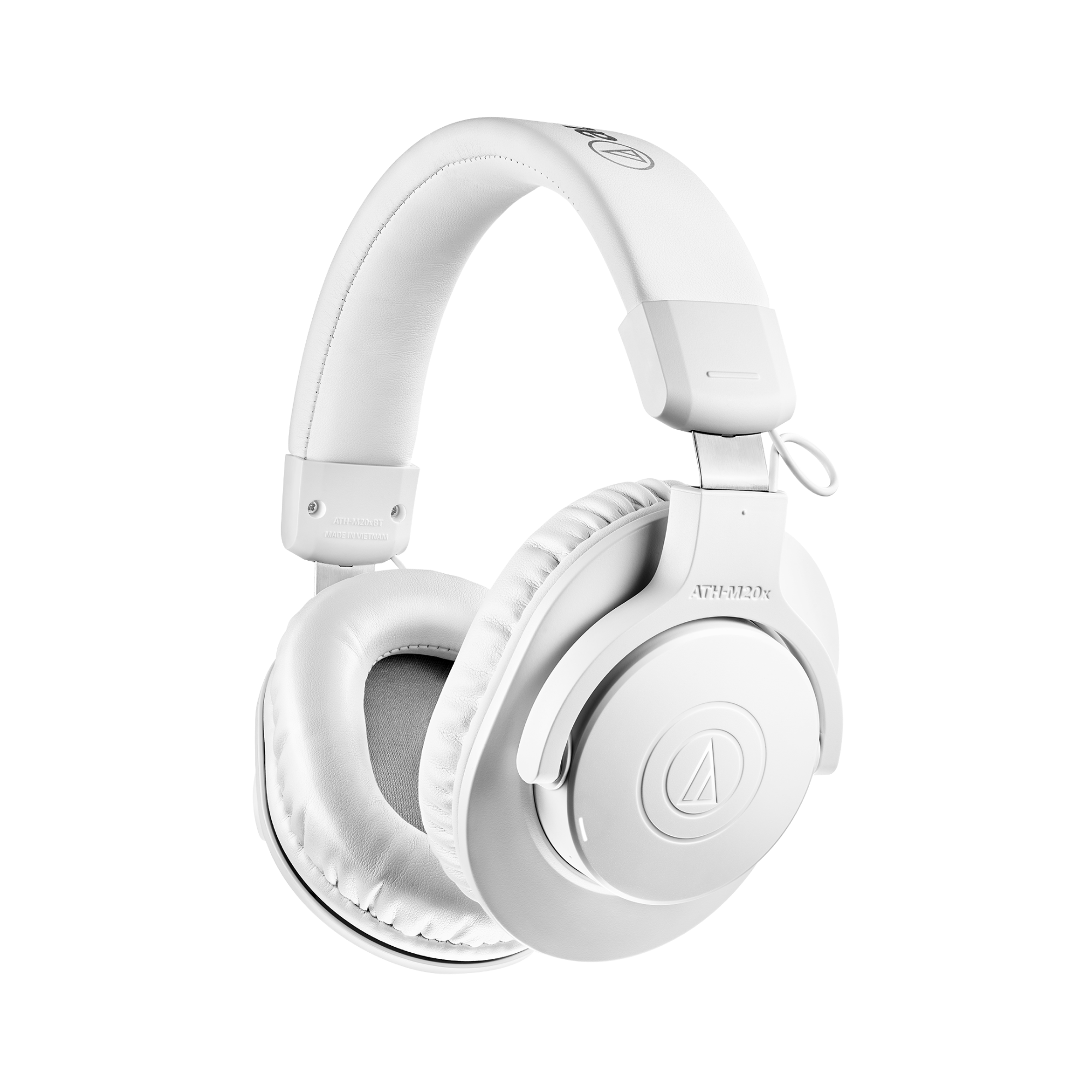 Fone de Ouvido Sem Fio Audio-Technica ATH-M20XBTWH White Over-Ear Bluetooth 60 Horas com Drivers 40mm
