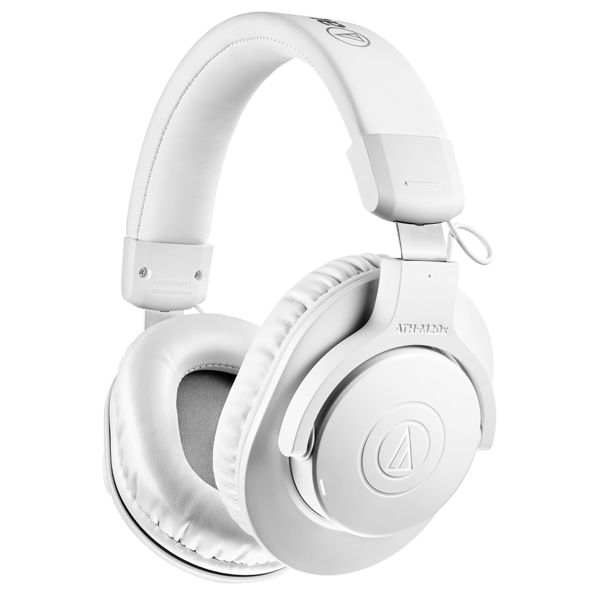 Fone de Ouvido Sem Fio Audio-Technica ATH-M20XBTWH White Over-Ear Bluetooth 60 Horas com Drivers 40mm