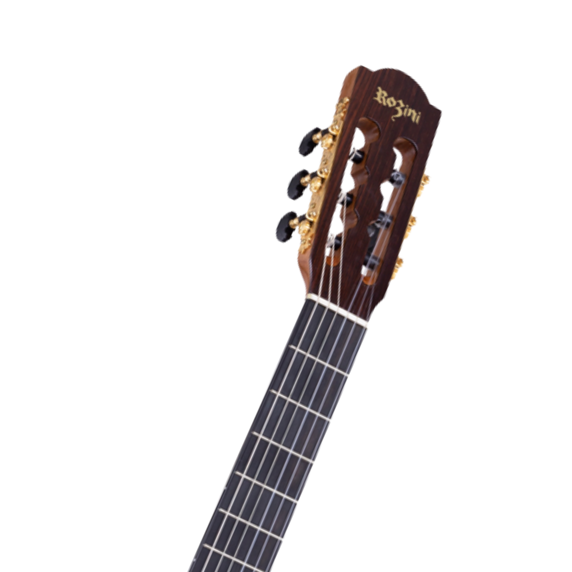 Violão Eletroacústico Rozini RX213.FCB.N.J Profissional EQ Fishman Clásica Blend Tampo Spruce Maciço Jacarandá Escala Ébano Natural