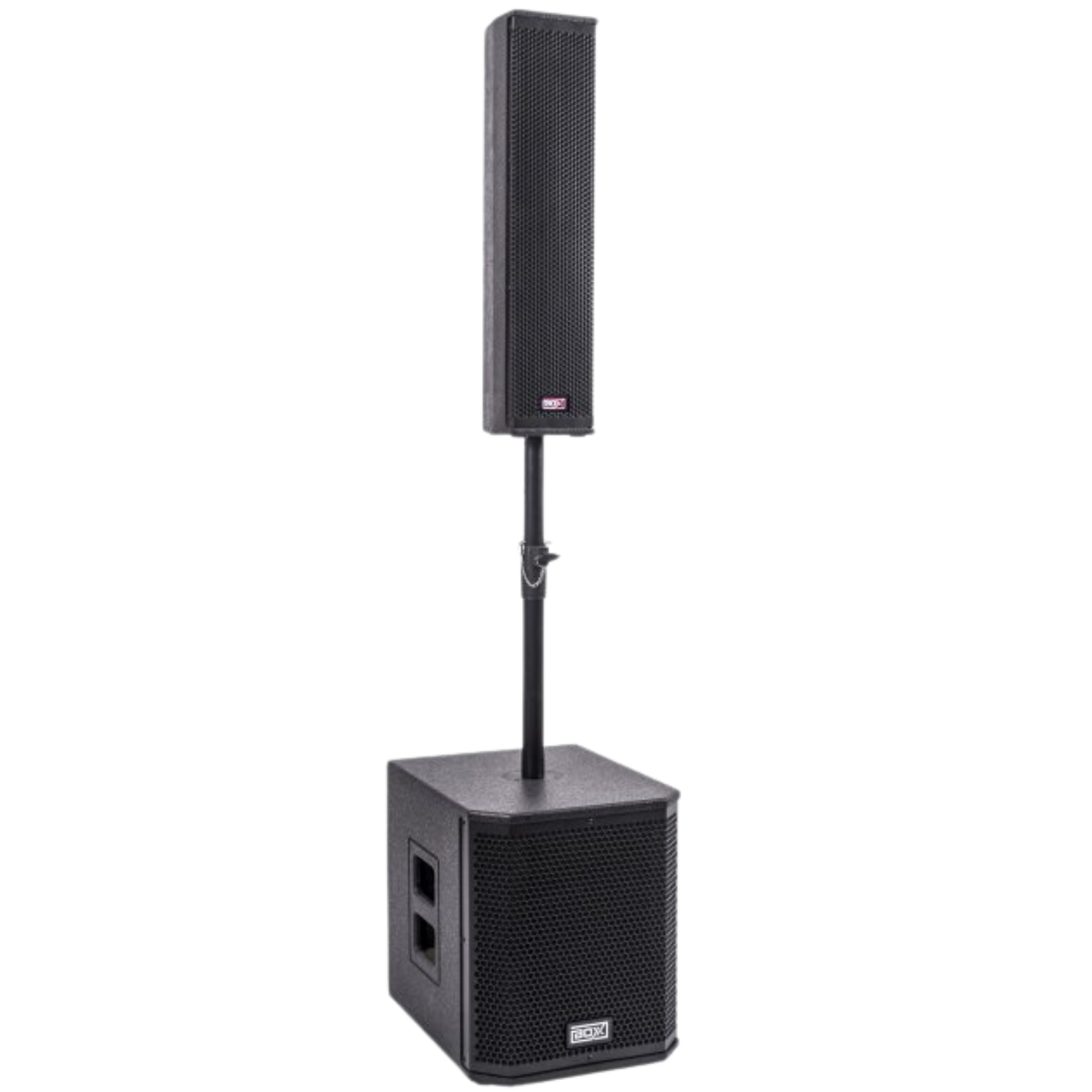 Sistema de Coluna Boxx CO 02 Subwoofer 12" Ativo DSP Bluetooth USB SD Card 600W Pico