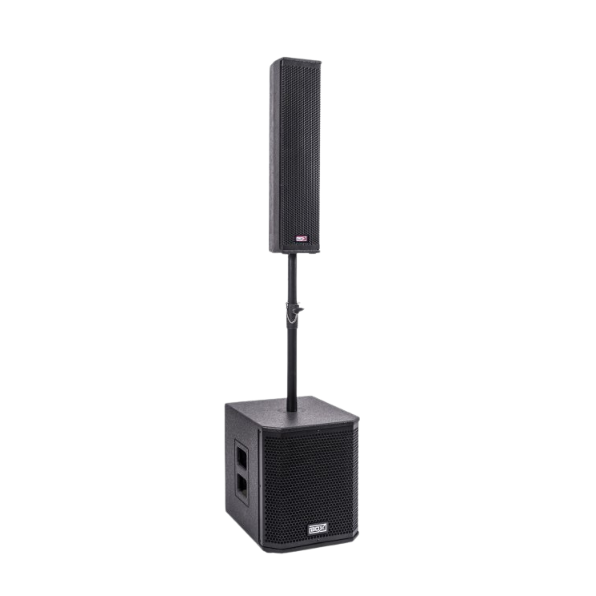 Sistema de Coluna Boxx CO 02 Subwoofer 12" Ativo DSP Bluetooth USB SD Card 600W Pico