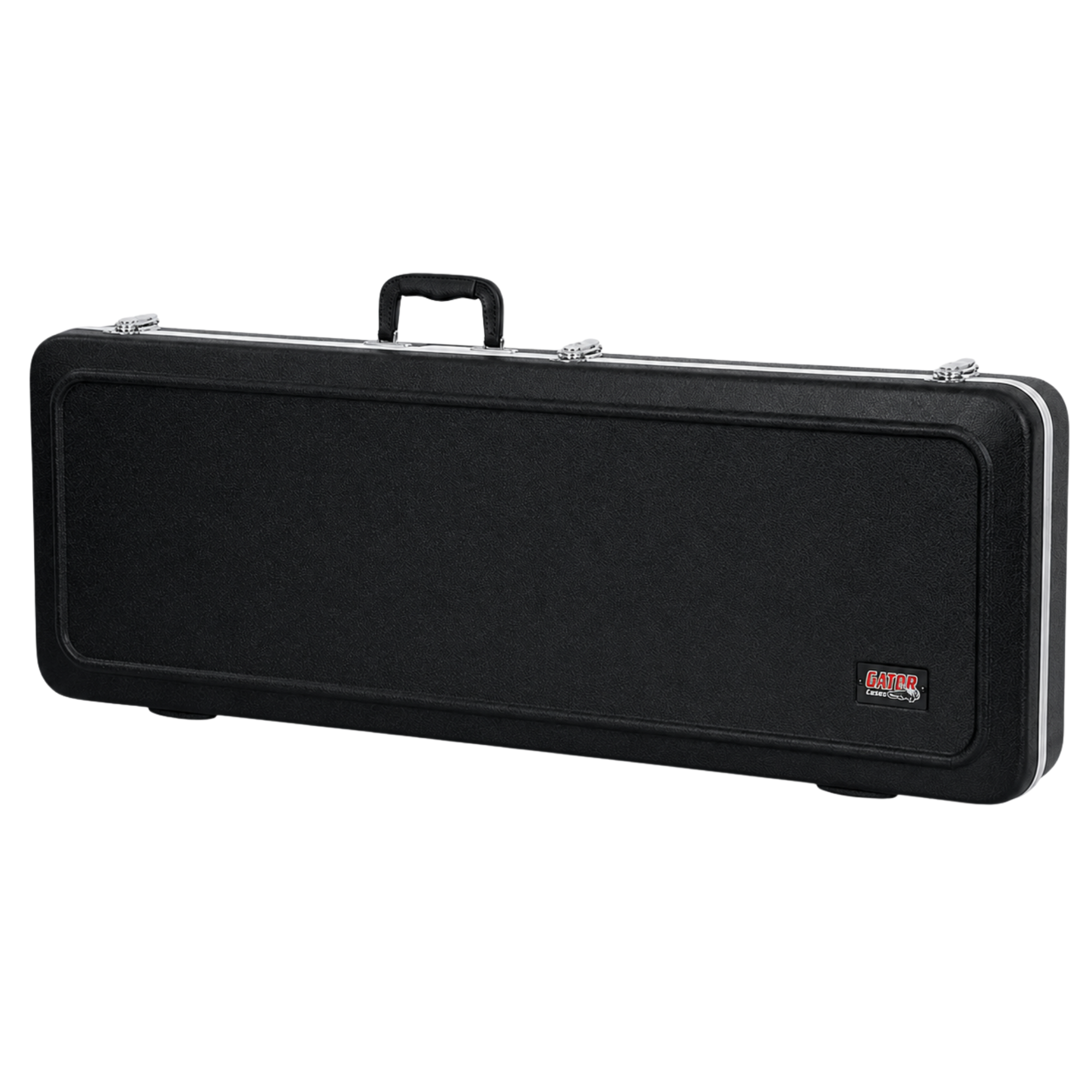 Case para Guitarra Gator GC-ELECTRIC-T Rígido em ABS para Strat/Tele com Interior em Pelúcia Compartimento e Travas com Chave
