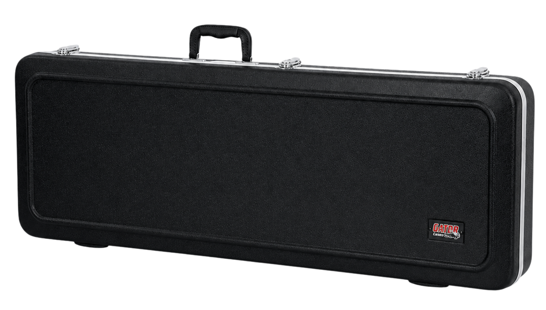 Case para Guitarra Gator GC-ELECTRIC-T Rígido em ABS para Strat/Tele com Interior em Pelúcia Compartimento e Travas com Chave