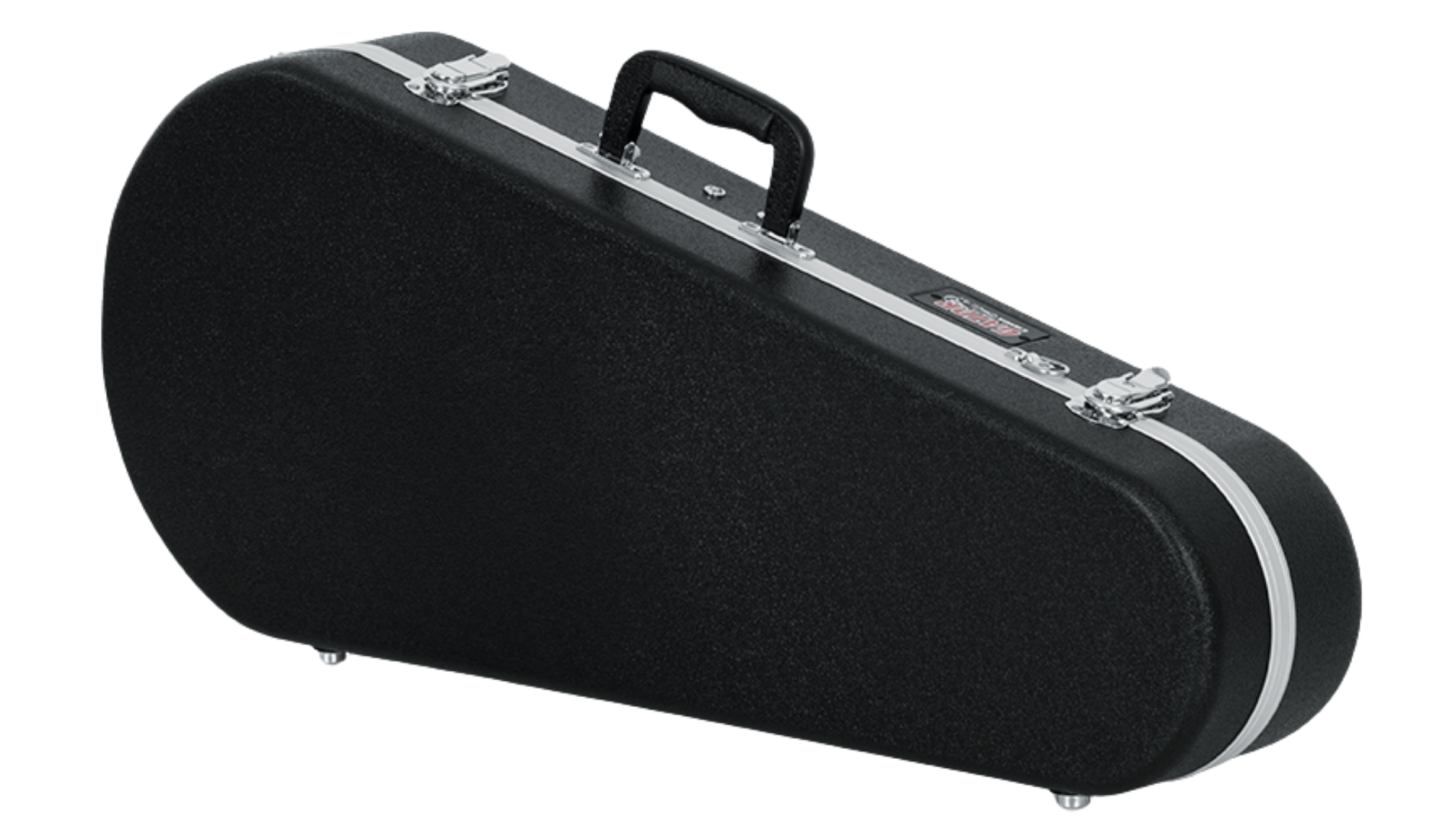 Case para Bandolim Gator GC-MANDOLIN Rígido em ABS com Interior em Pelúcia Compartimento e Travas com Chave
