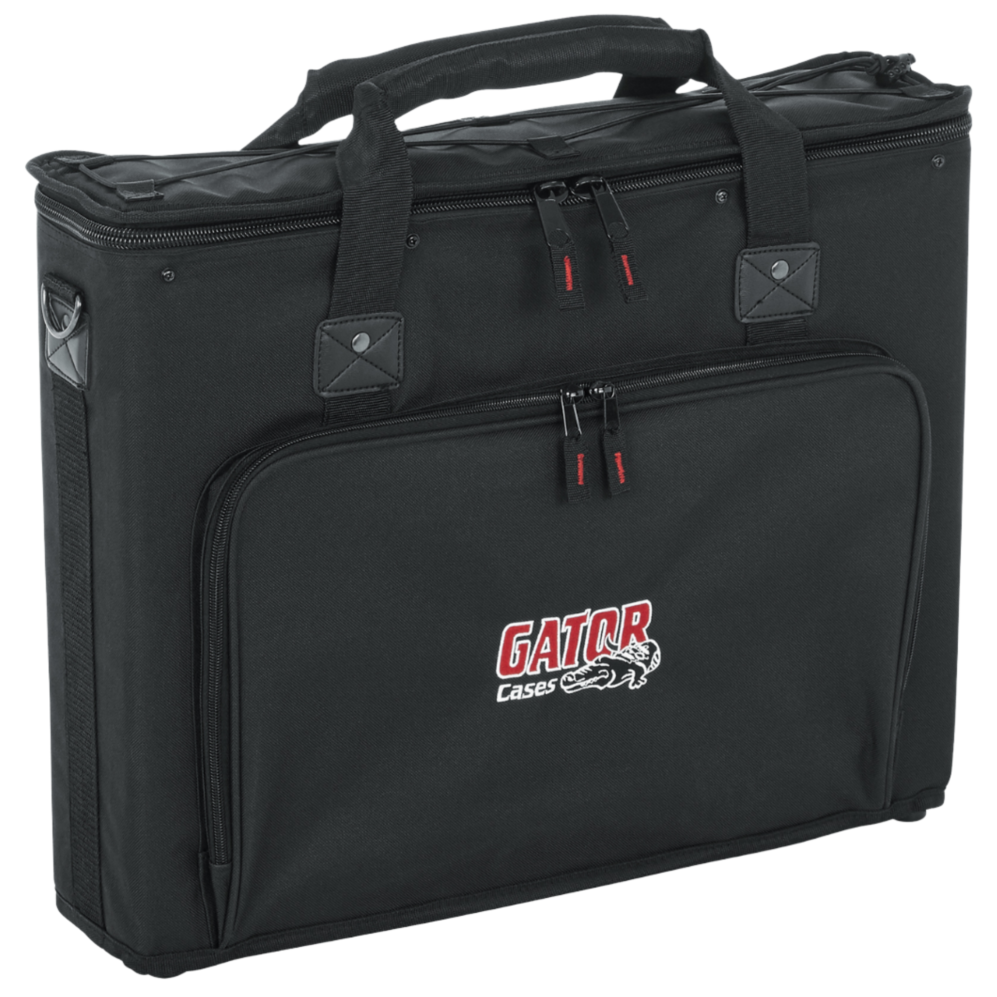 Bag para Rack Gator GRB-2U 2U 19" em Nylon com Estrutura em Madeira Bolso Externo e Alça de Ombro