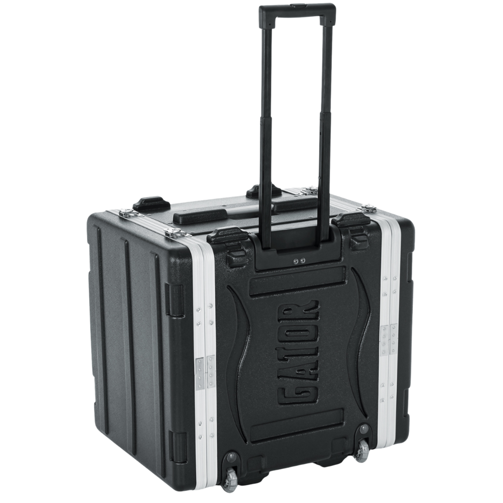 Case para Rack Gator GRR-8L 8U Rígido em Polietileno com Rodas Alça Retrátil Travas e Trilhos Rack 19"