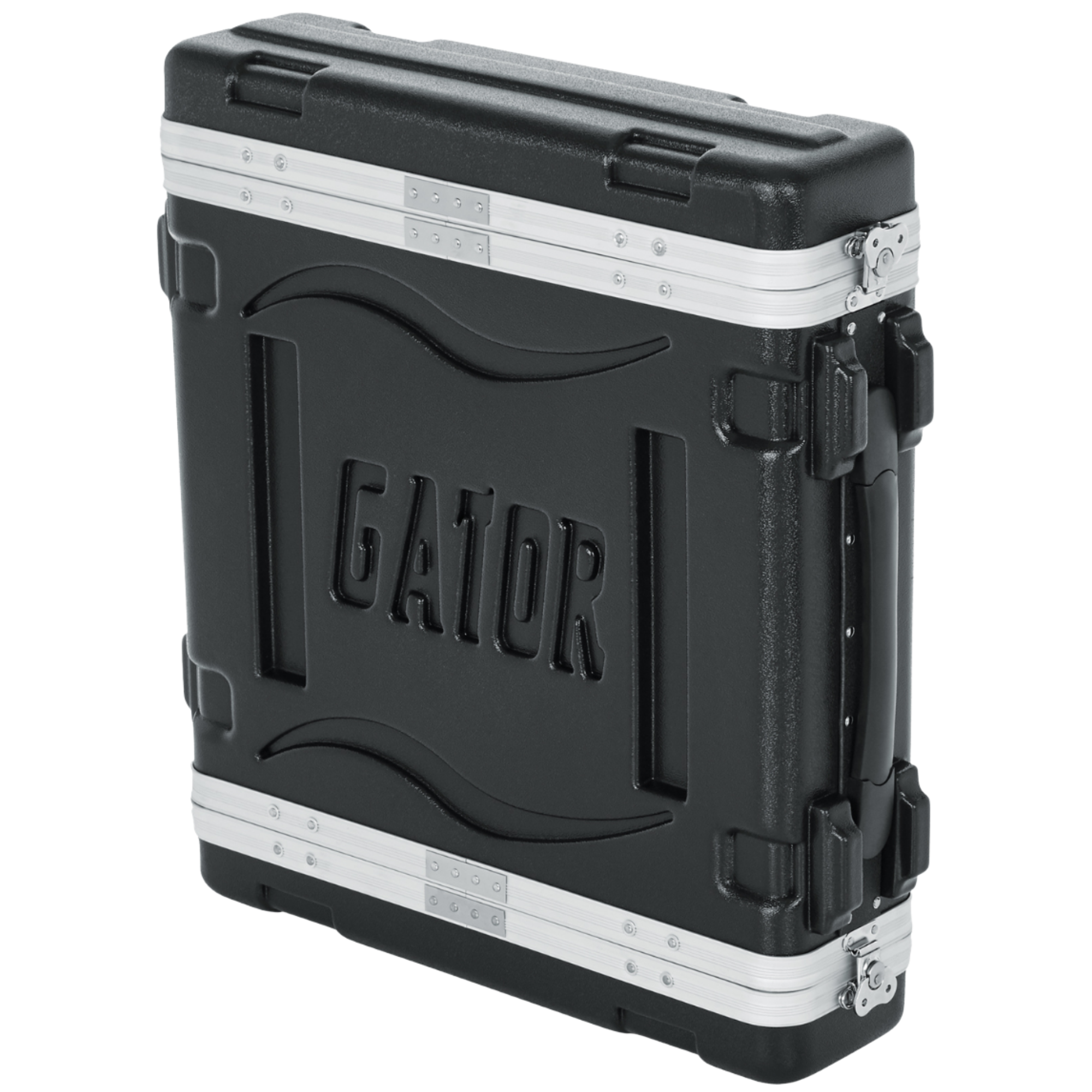 Case Rack Gator GR-2L 2U 19" Rígido em Polietileno com Trilhos Rack Dianteiros e Traseiros Travas e Alças Laterais