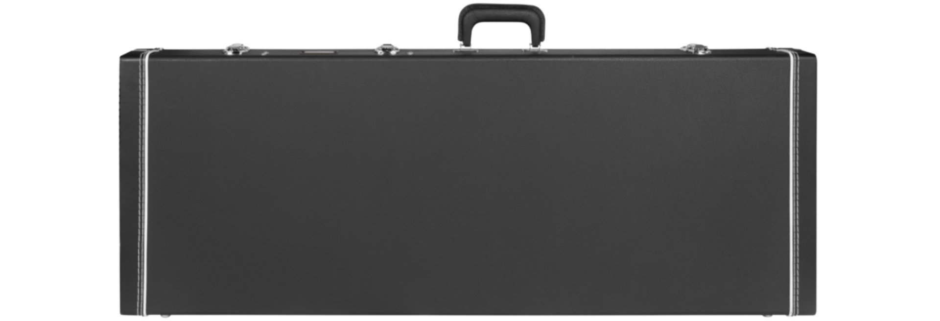 Case para Guitarra Gator GW-EXP Rígido em Madeira Explorer com Pelúcia Interna Compartimento para Acessórios Travas e Alça de Transporte
