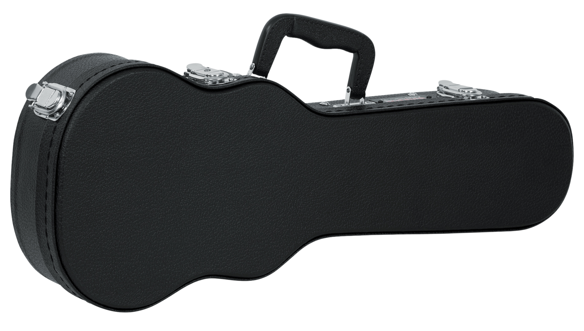 Case para Ukulele Soprano Gator GWE-UKE-SOP Rígido em Madeira com Interior em Pelúcia Compartimento e Travas com Chave