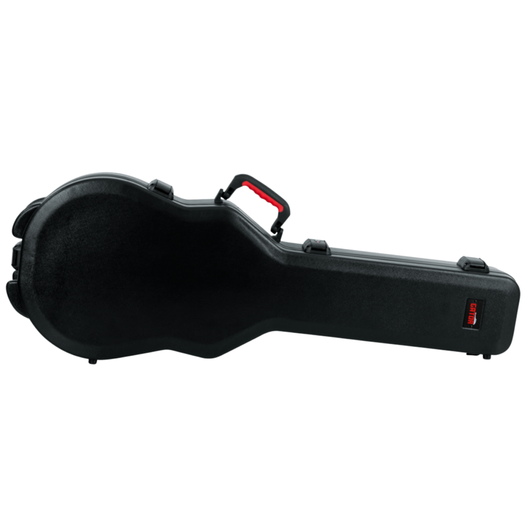 Case para Guitarra Gator GTSA-GTRLPS TSA Rígido em Polietileno ATA para Guitarra Les Paul com Espuma EPS Pelúcia Interna Trava TSA e Alça de Transporte