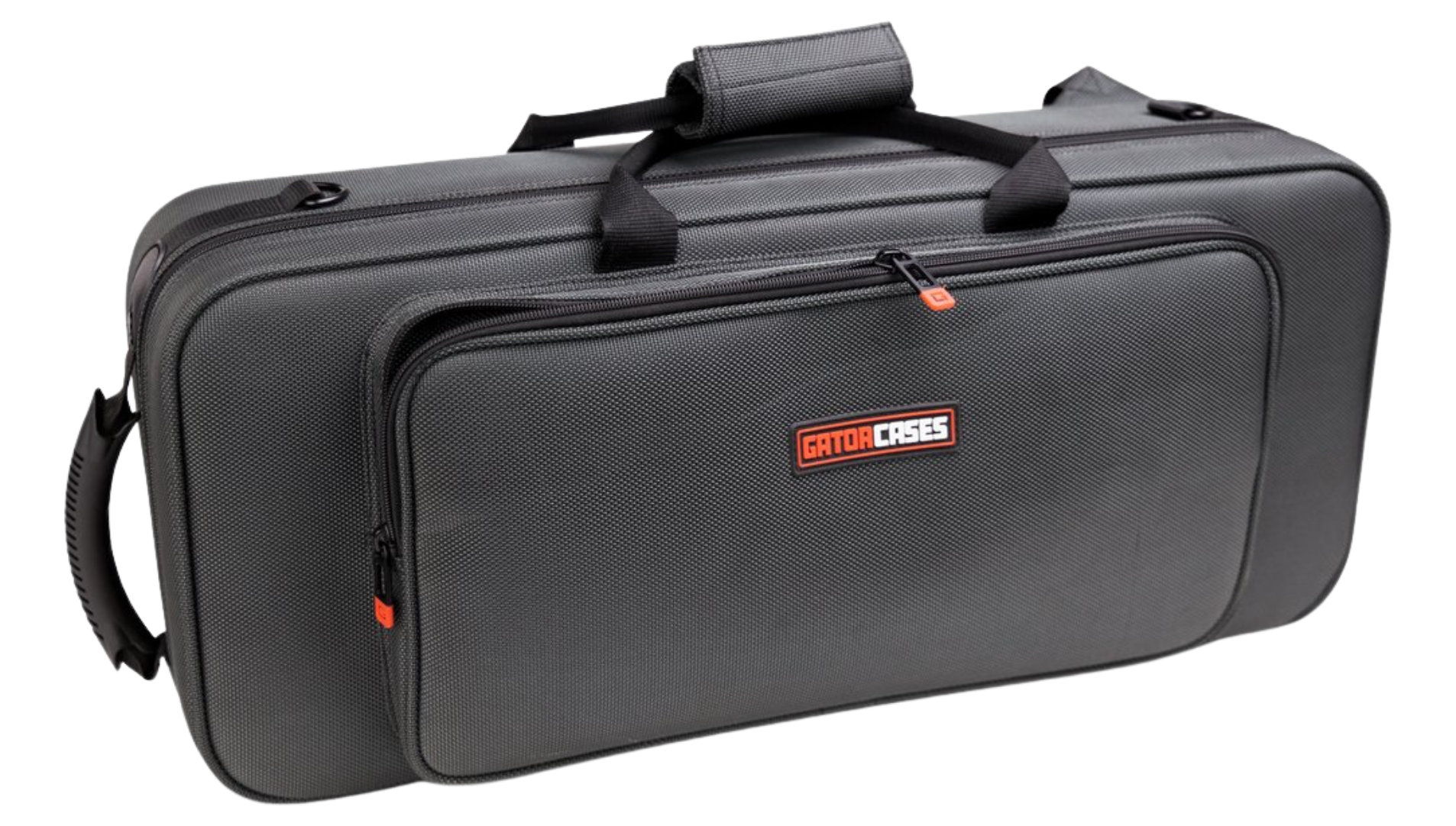 Case para Sax Alto Gator Adagio GL-ALTOSAX-R23 Retangular Leve em EPS com Exterior em Nylon e Interior em Pelúcia