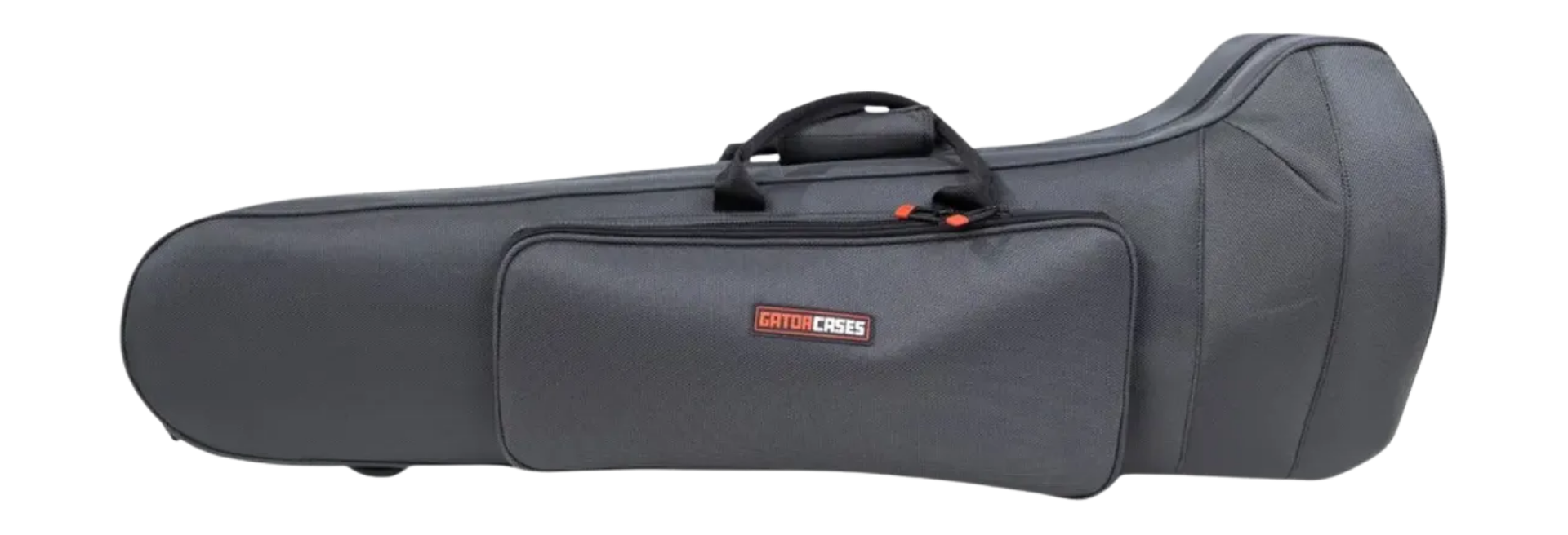 Case para Trombone Gator GL-Trombone-F23 F Adagio Series com EPS, Nylon e Interior Acolchoado