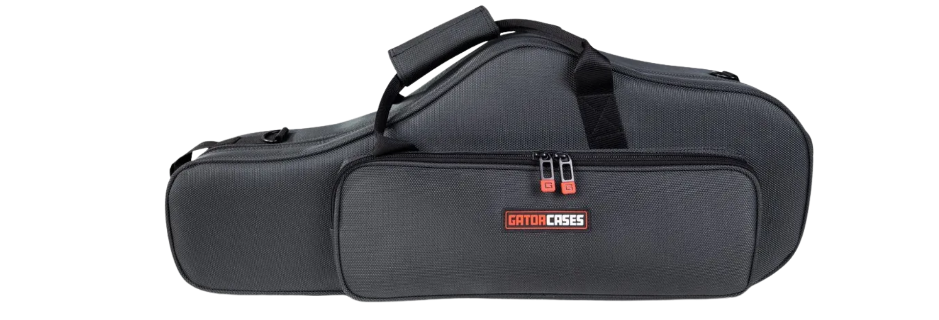 Case para Sax Alto Gator GL-ALTOSAX-S23 Adagio Series com EPS Nylon e Interior Acolchoado