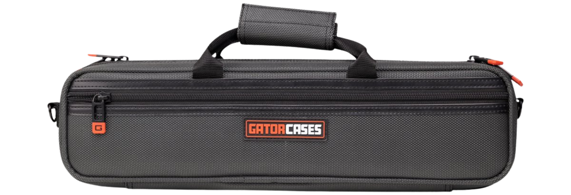Case para Flauta Transversal Gator GL-FLUTE-23 Adagio Series B/C com EPS, Nylon e Alça de Ombro Removível