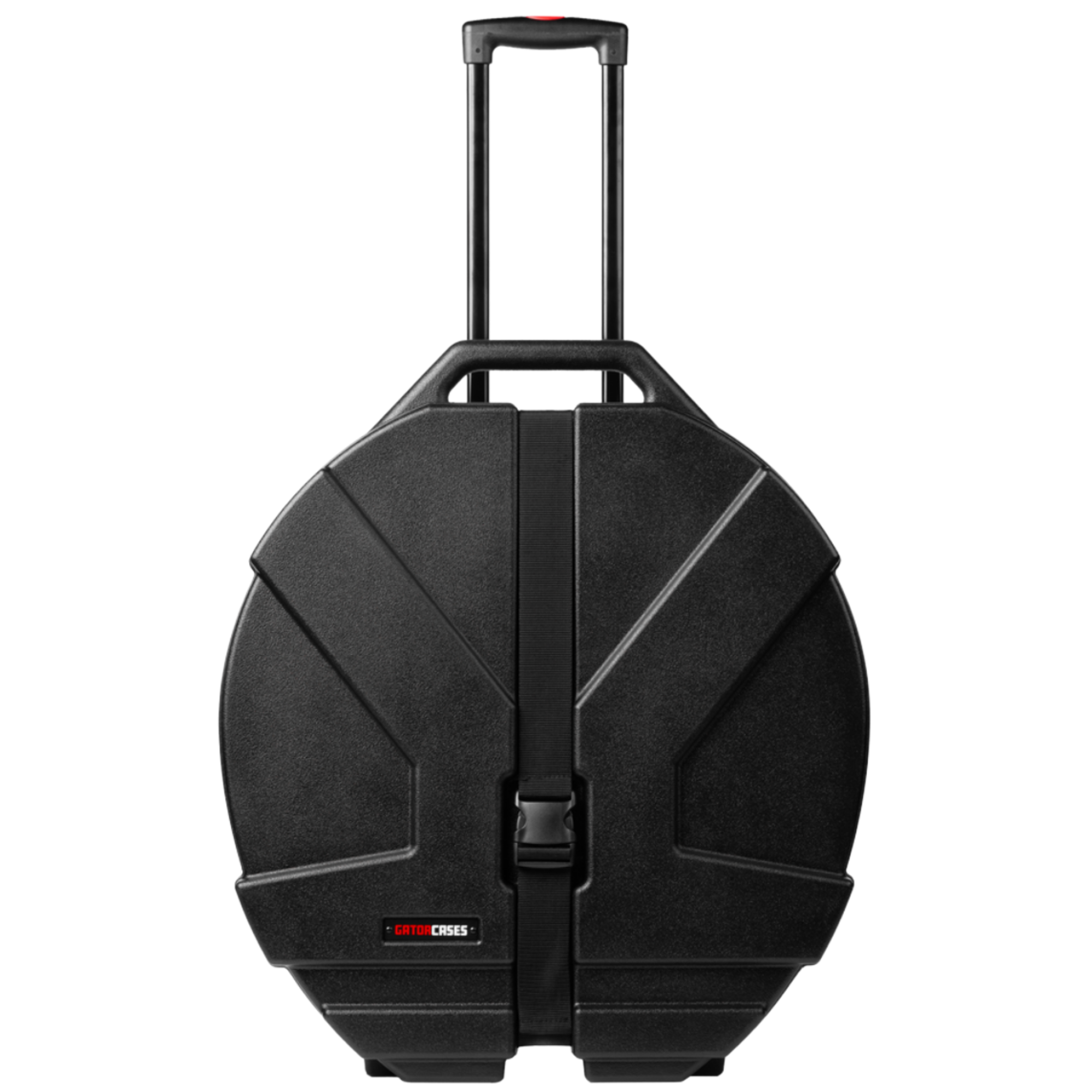 Case para Pratos Gator GPCCYM24W até 24" com Rodas Alça Telescópica e Divisórias Acolchoadas
