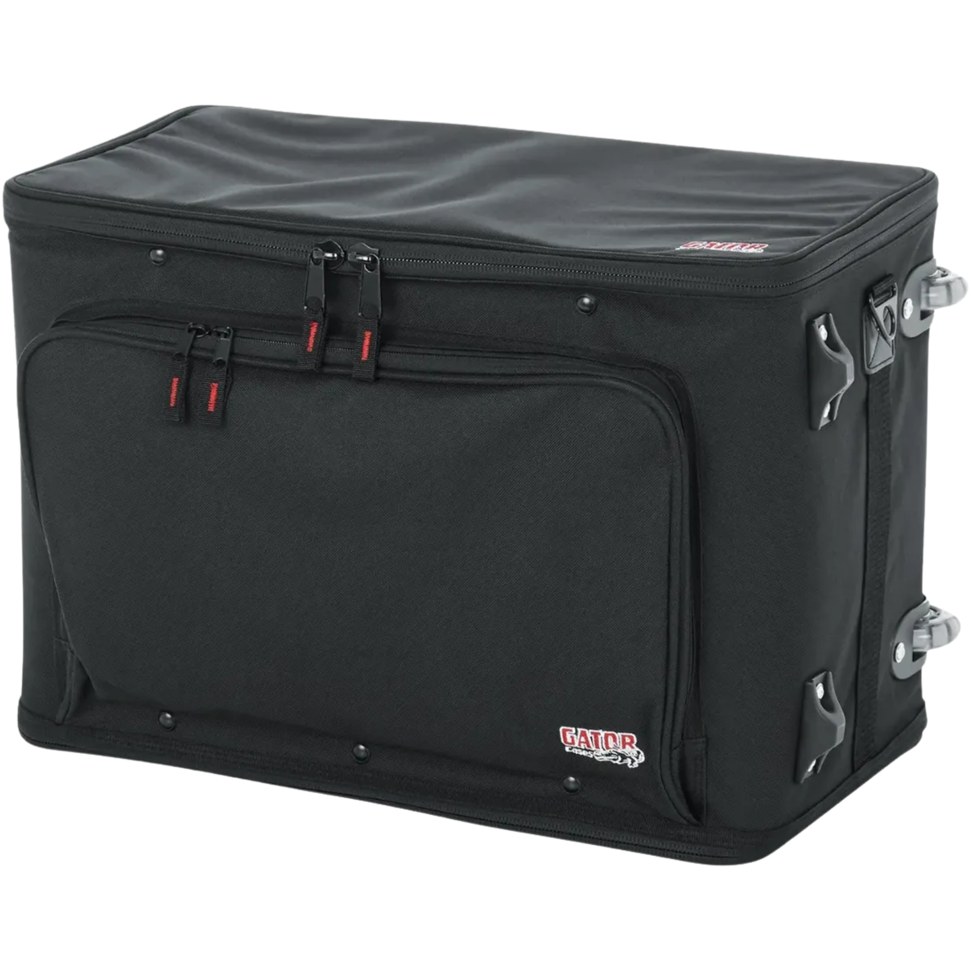 Bag Periférico Gator GR-RACKBAG-4UW 4U 19" com Rodas, Alça Telescópica e Estrutura Reforçada em Alumínio
