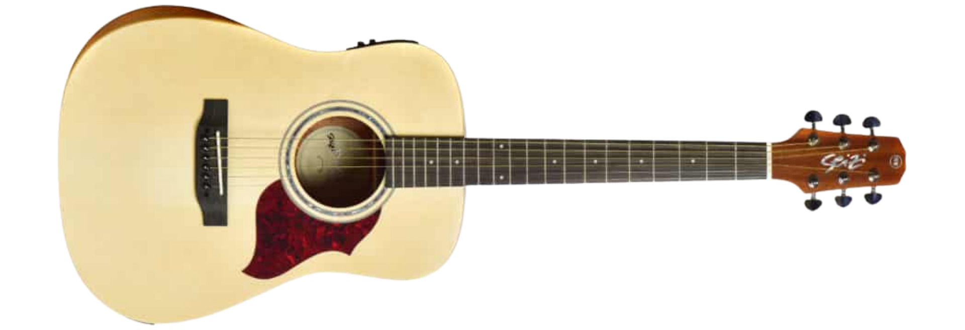 Violão Eletroacústico Aço Seizi Mini NEO Tokyo Natural Satin com Bag 10360409