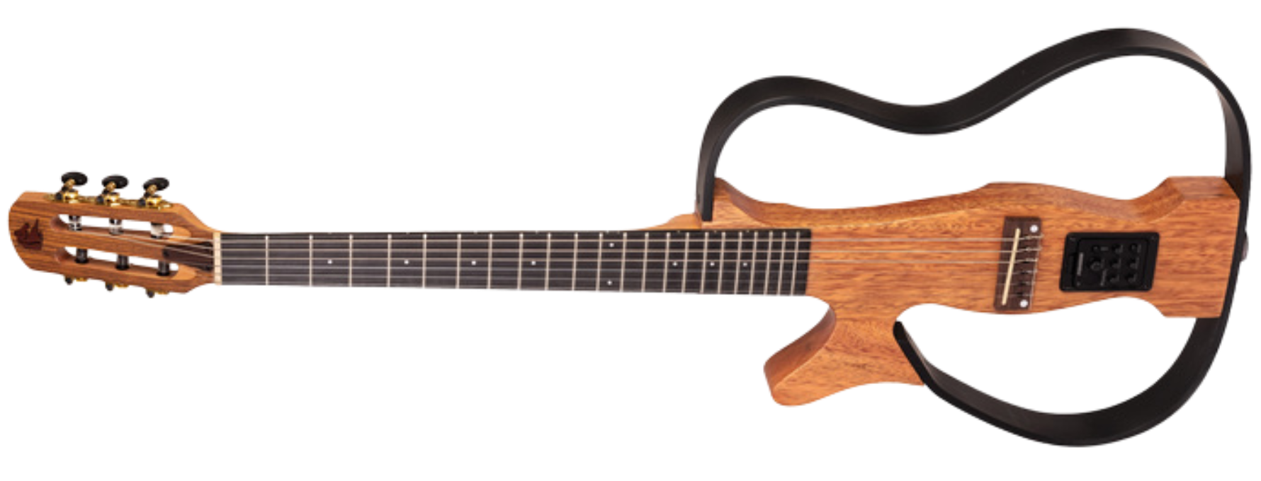 Violão Eletroacústico Nylon Marquês VN-19NSEQ LH Canhoto N Natural Fosco Vazado com Fishman Clasica III