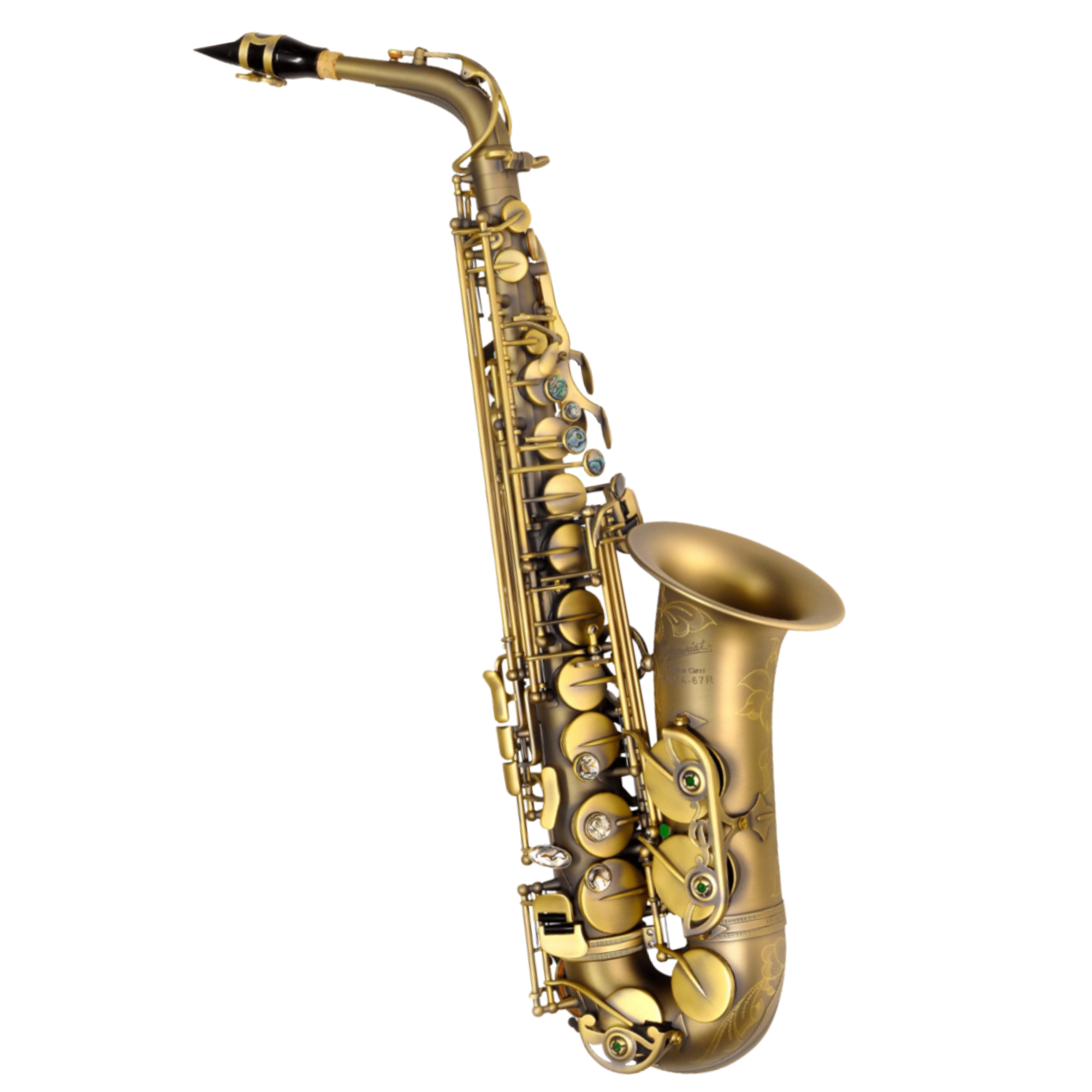 Saxofone Alto P. Mauriat PMXA-67R DK Dark Vintage com Campana Grande