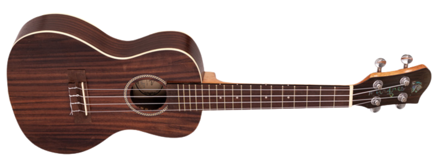 Ukulele Acústico Marquês UKC-240NS Natural Fosco Concerto com Tampo Fundo e Laterais em Rosewood