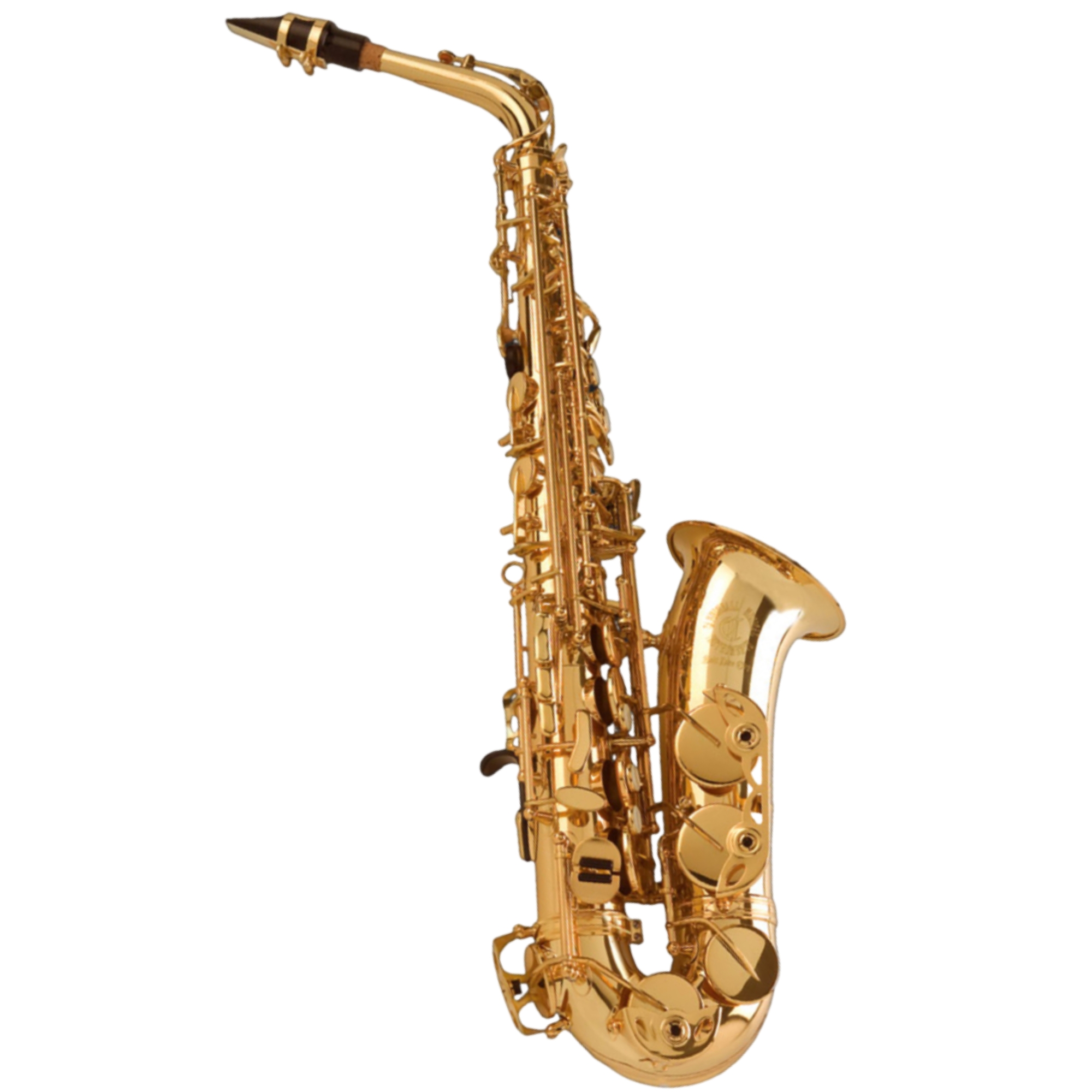 Saxofone Alto Cannonball AA-L Alcazar Gold Lacquered com Chaves Niqueladas